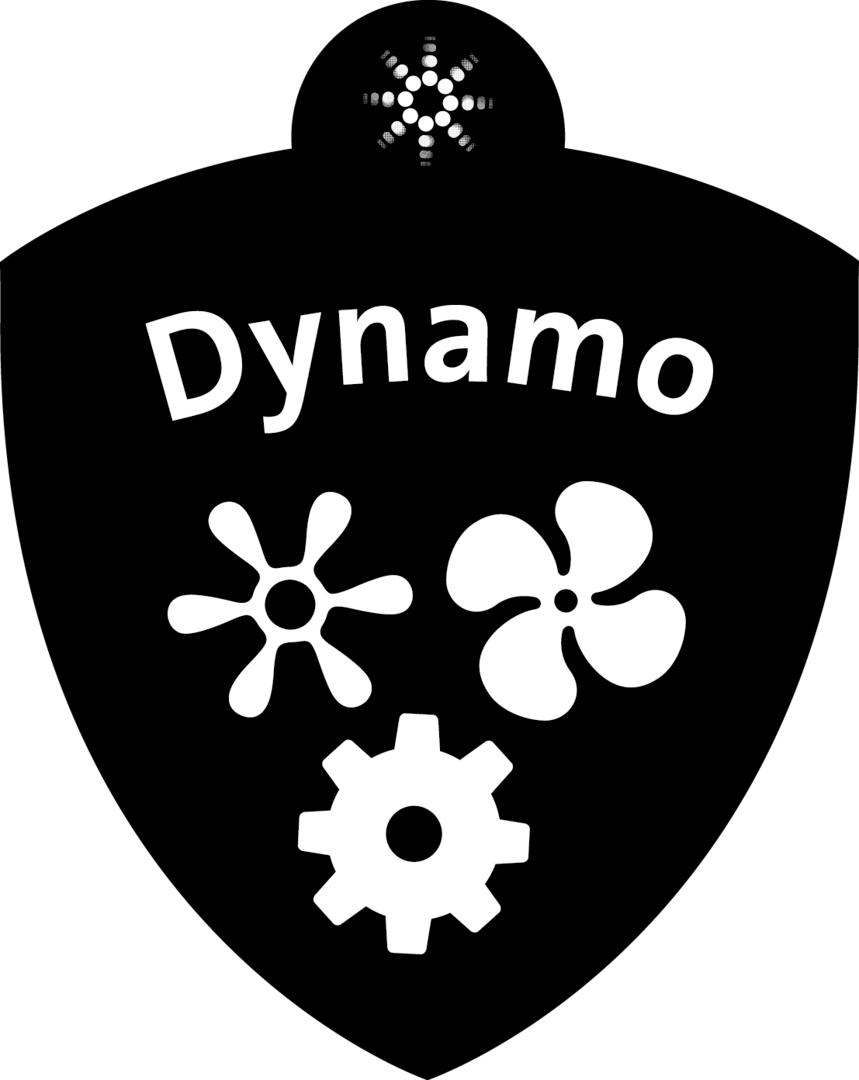 Logoschilddynamojongeren Dynamo Amsterdam